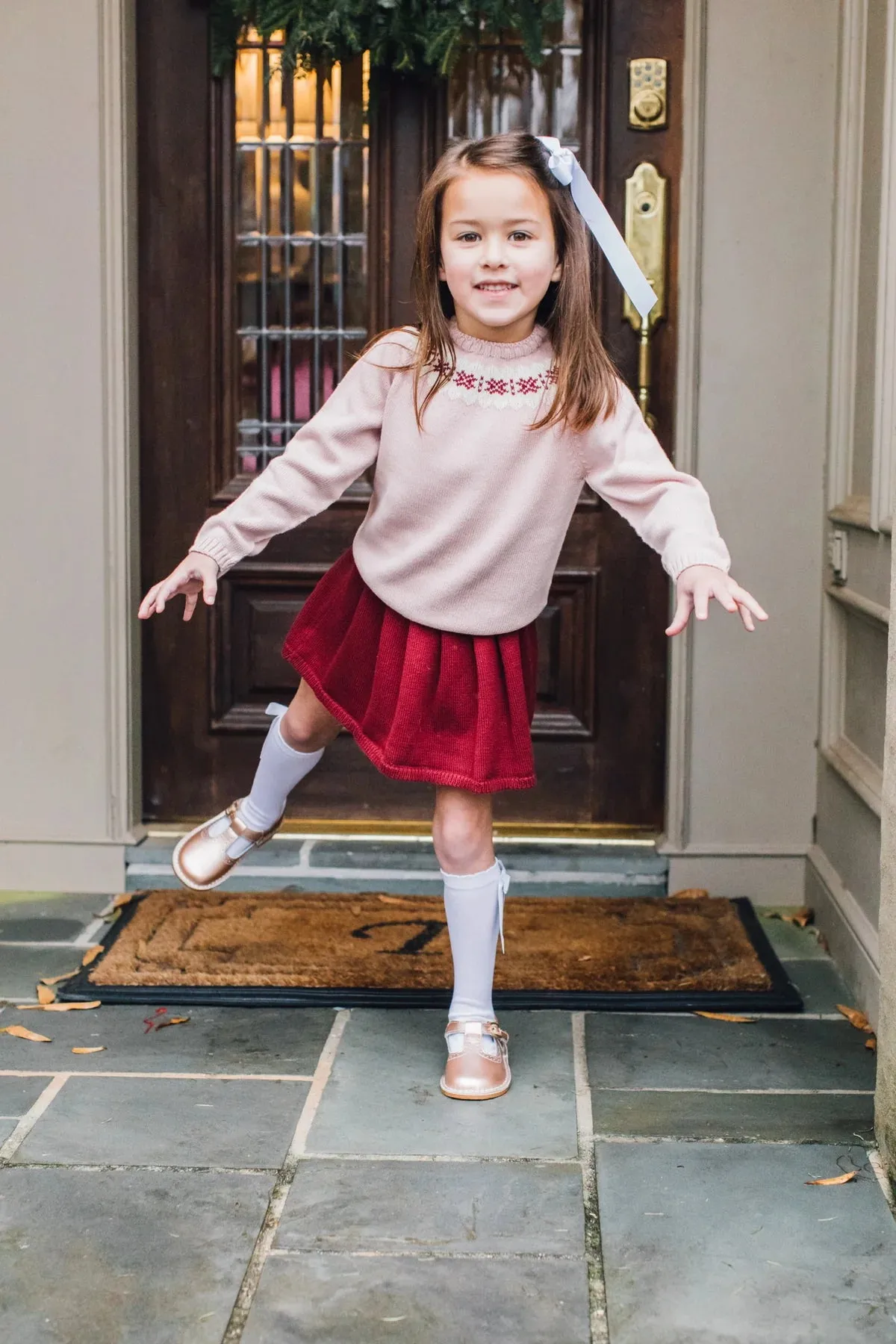 Garnet Knit Skirt