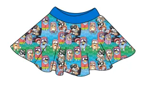 Here Comes The Grannies Circle Skirt