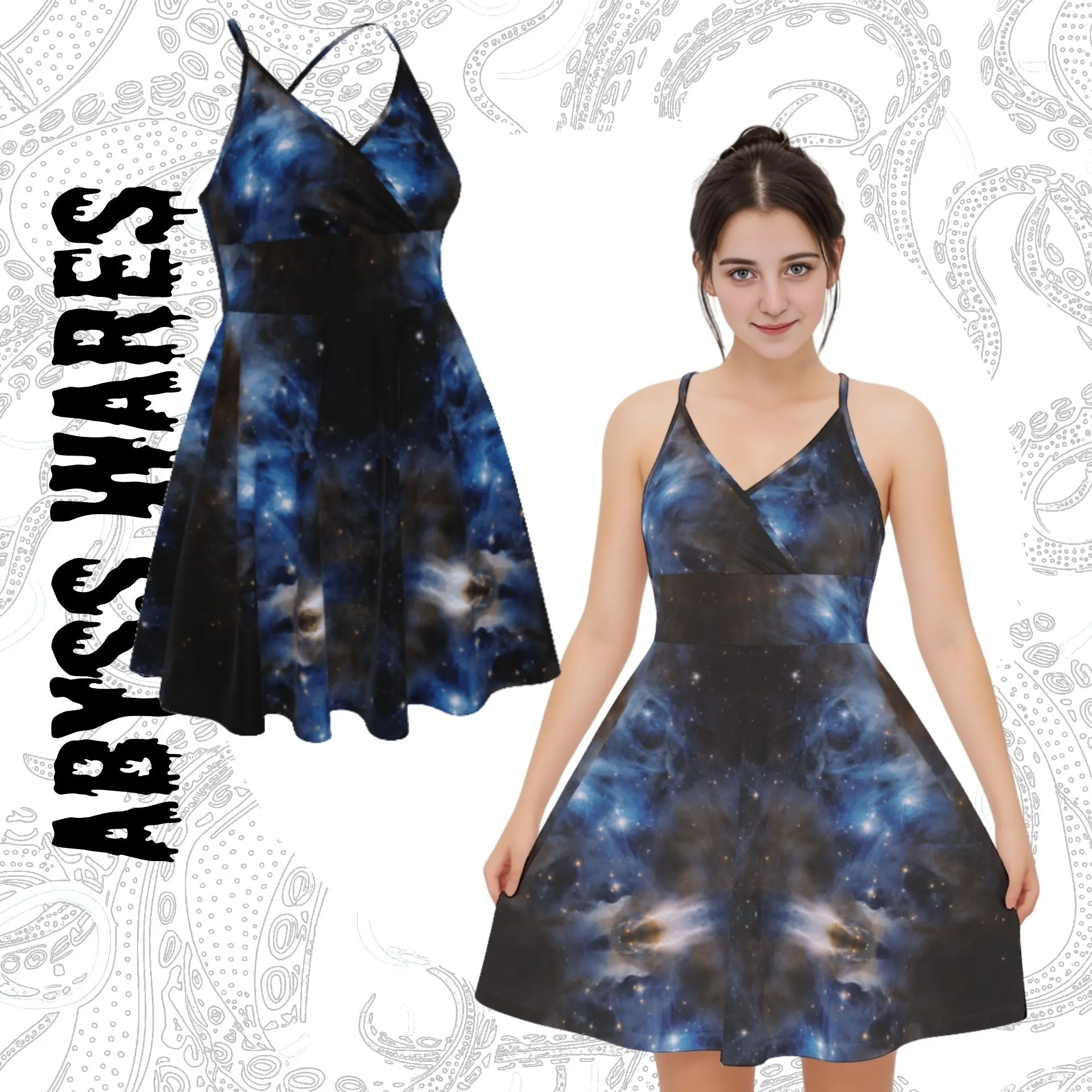 Interstellar Galaxy Dress