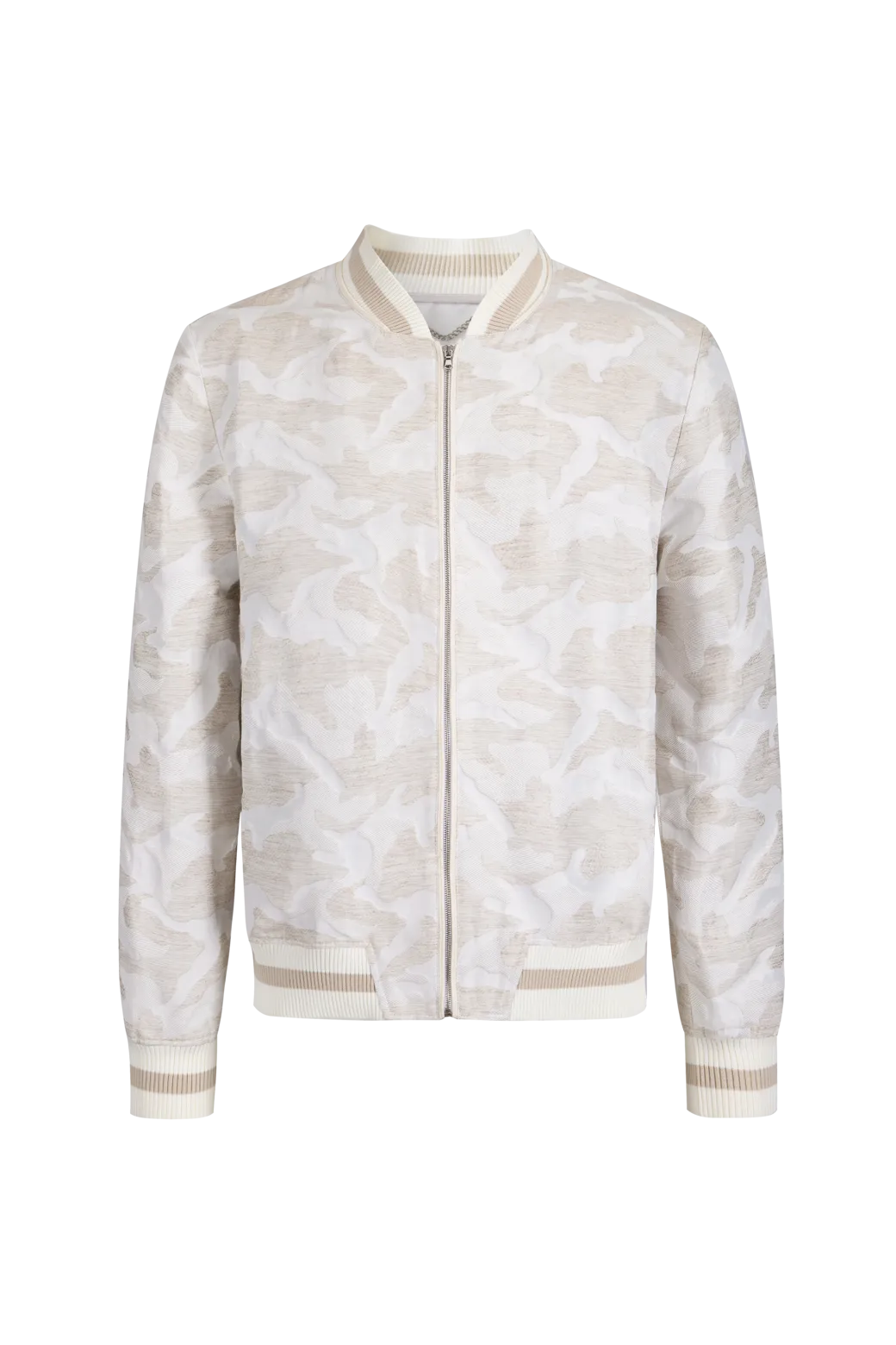 Jacquard Camouflage varsity Jacket