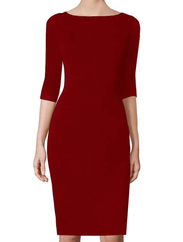 Juliette Basic Sheath Dress - All Colors