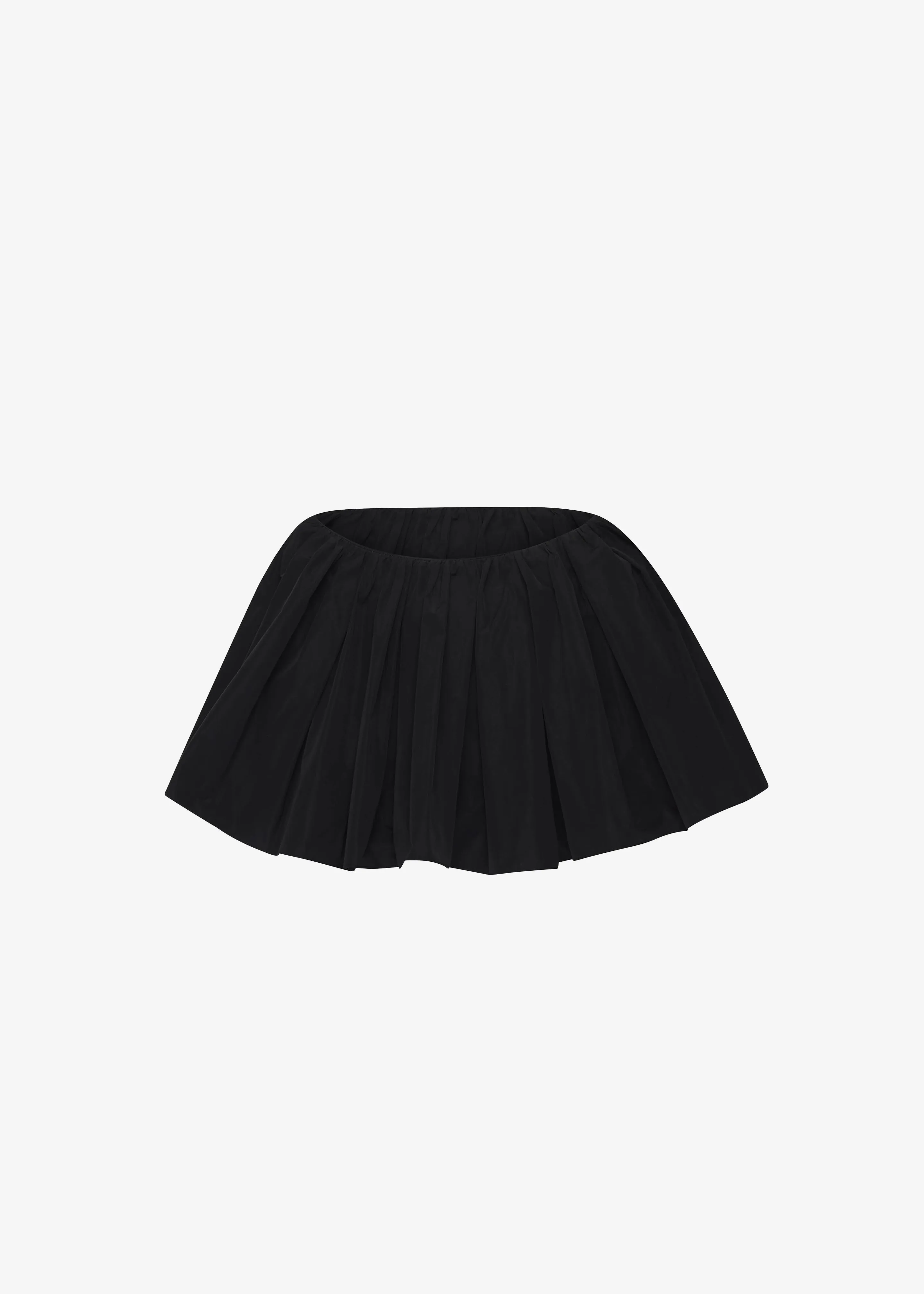JW Anderson Gathered Circle Skort - Black