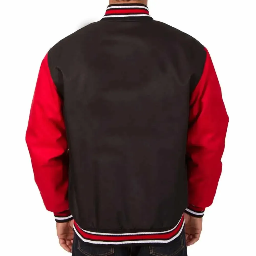 Kansas City Chiefs Poly Black and Red Jacket