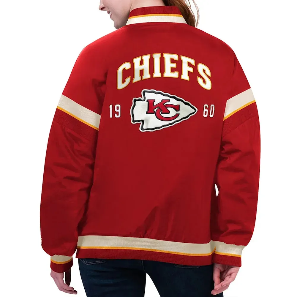Kansas City Chiefs Tournament Red Varsity Jacket