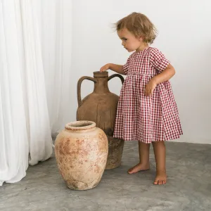 Koa Dress - Red Gingham