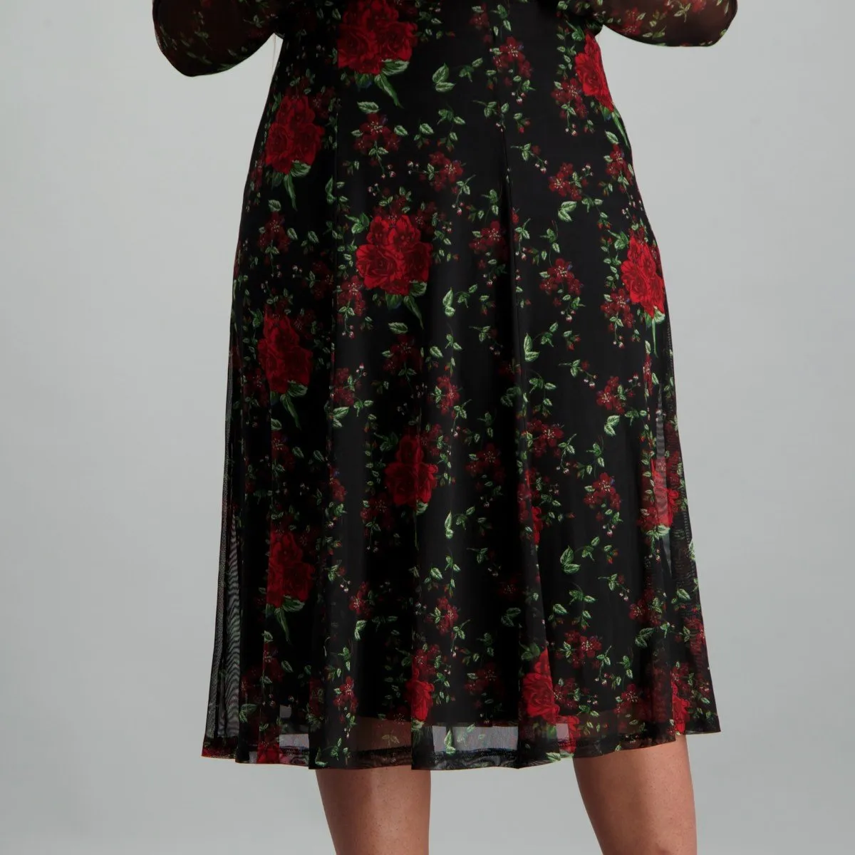 Ladies-Floral Aline Skirt