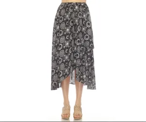 Lakhay's - Celestial Flowy Circle Skirt