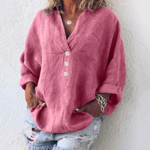 Leopoldine | Fashionable cotton and linen sweater