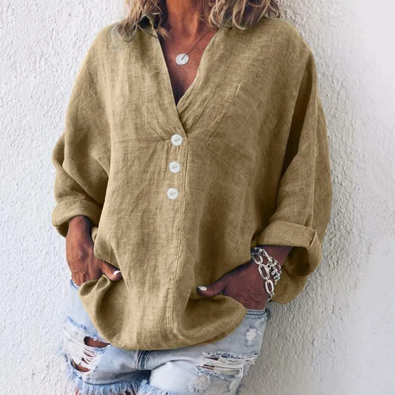 Leopoldine | Fashionable cotton and linen sweater