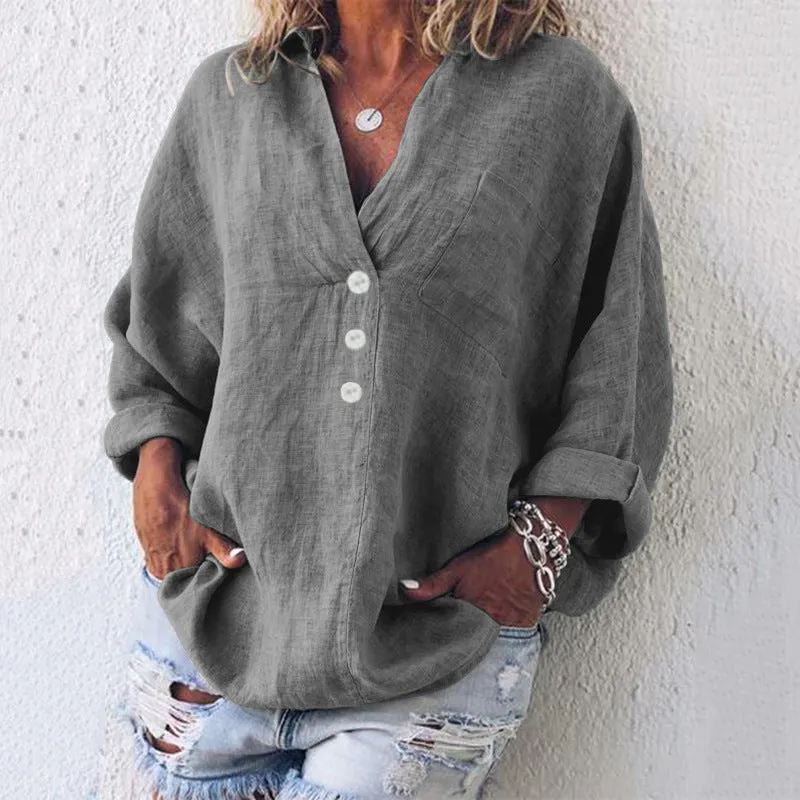 Leopoldine | Fashionable cotton and linen sweater