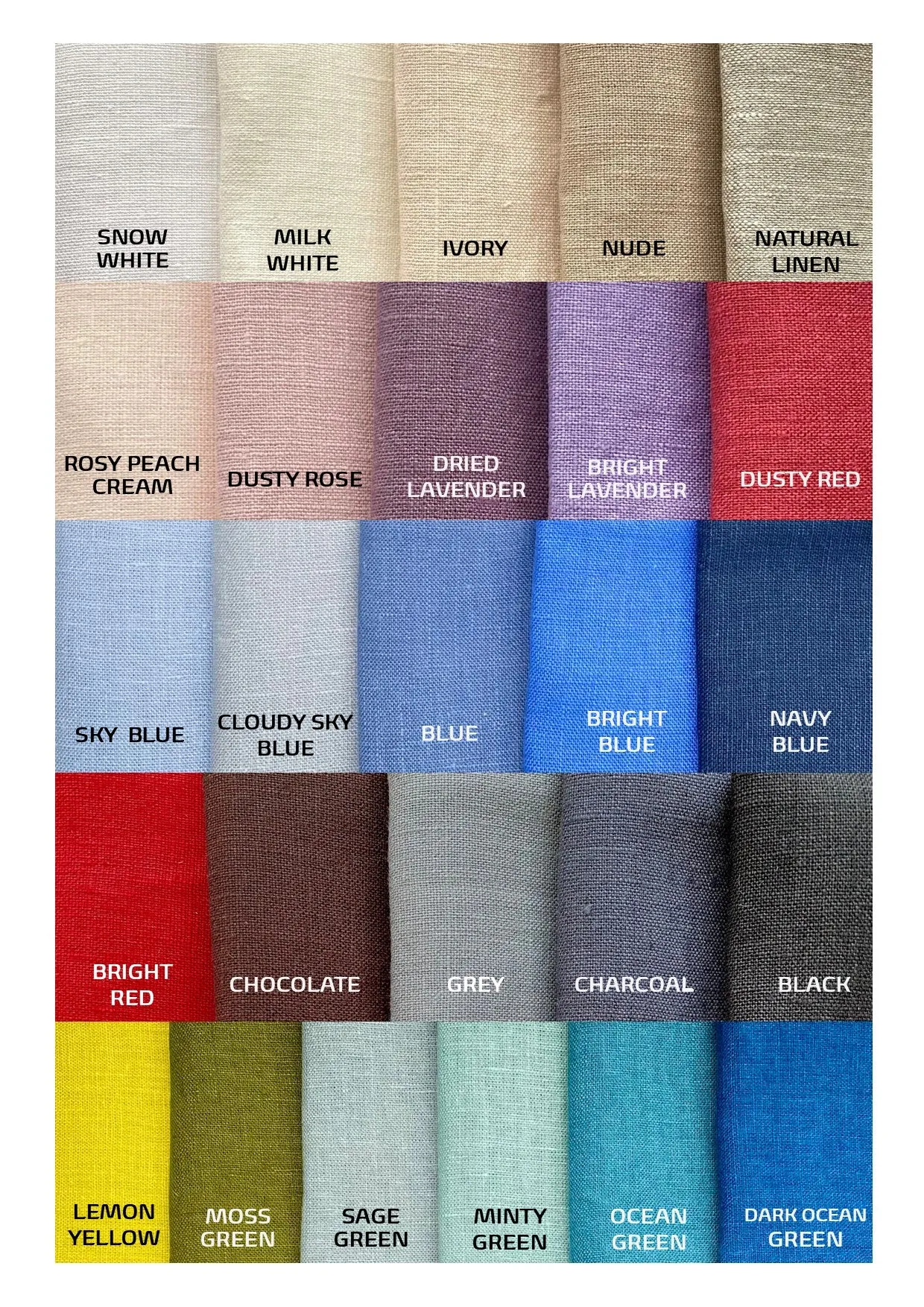 Long Linen Skirt