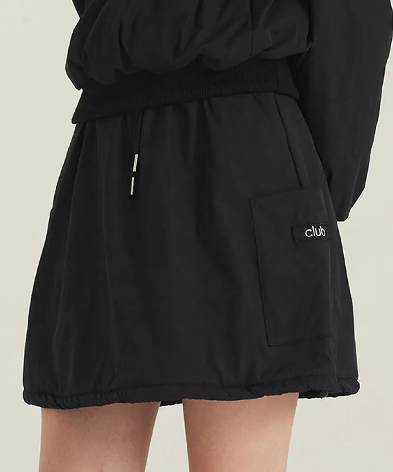MACKY Golf: Simply Padded Skirt - Black