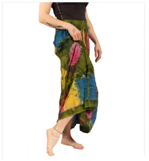 Magic Touch - Circle Tie Dye Skirt