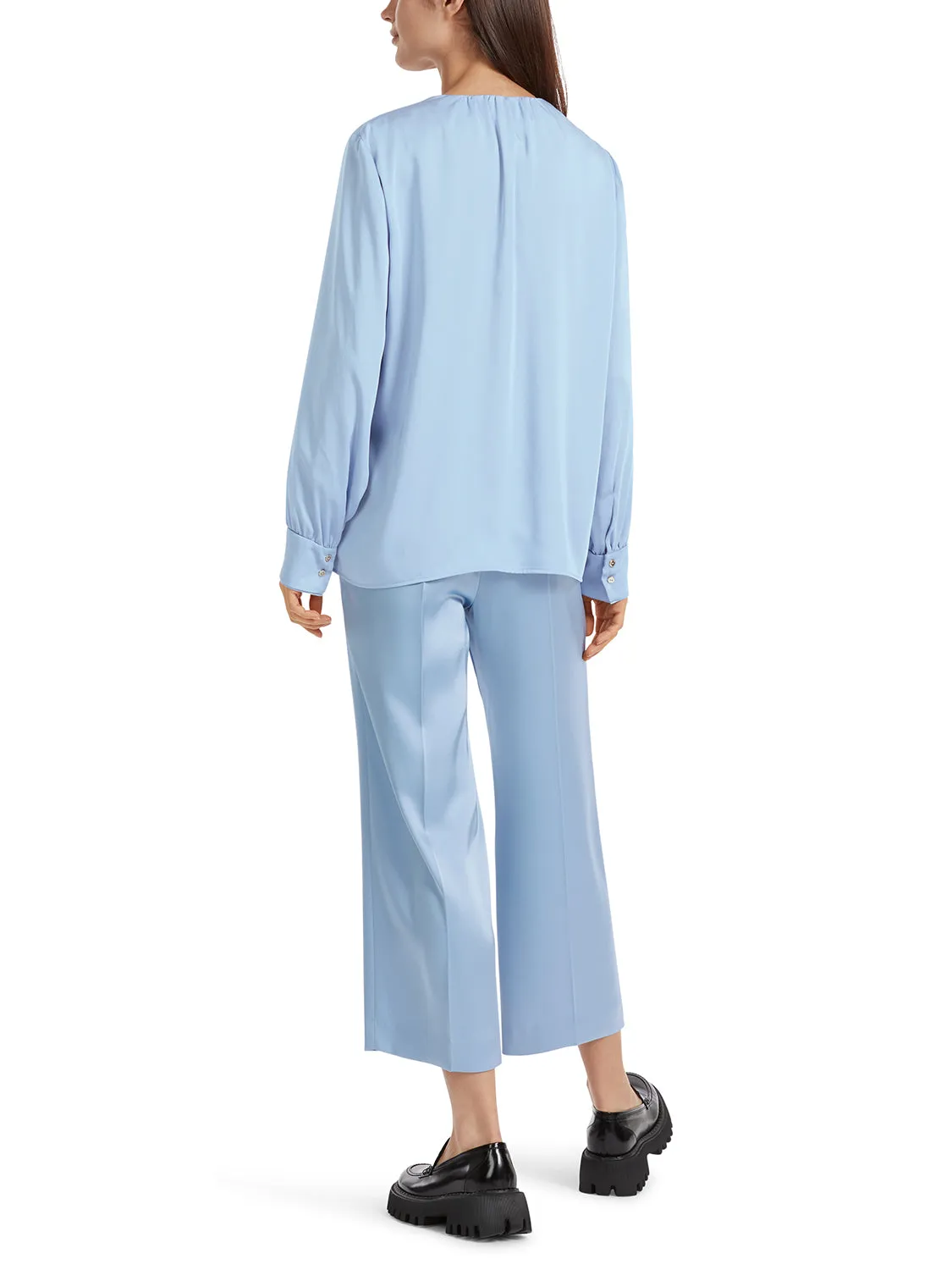 MarcCain Casual blouse with V-neck VC 51.11 W08