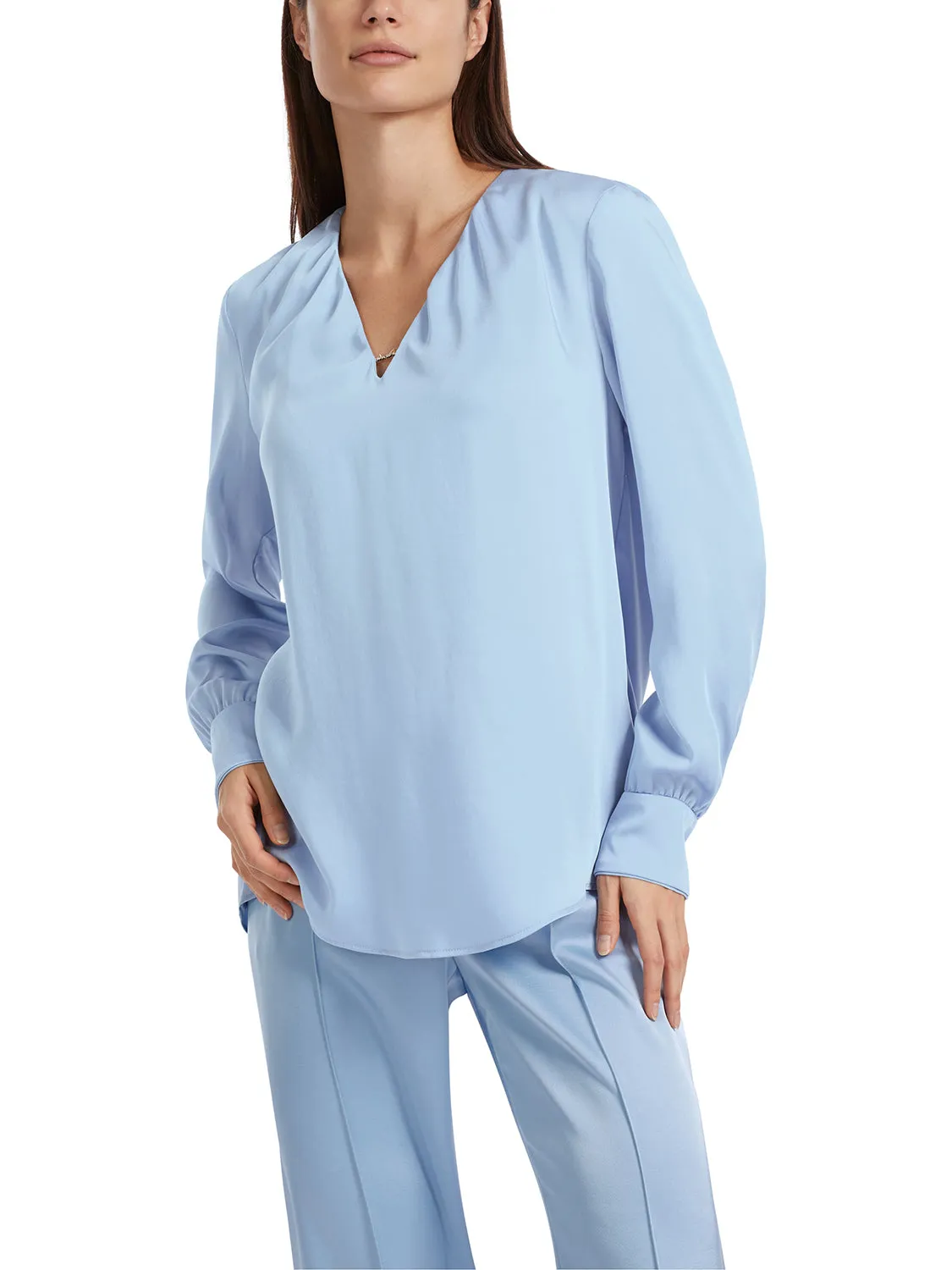 MarcCain Casual blouse with V-neck VC 51.11 W08