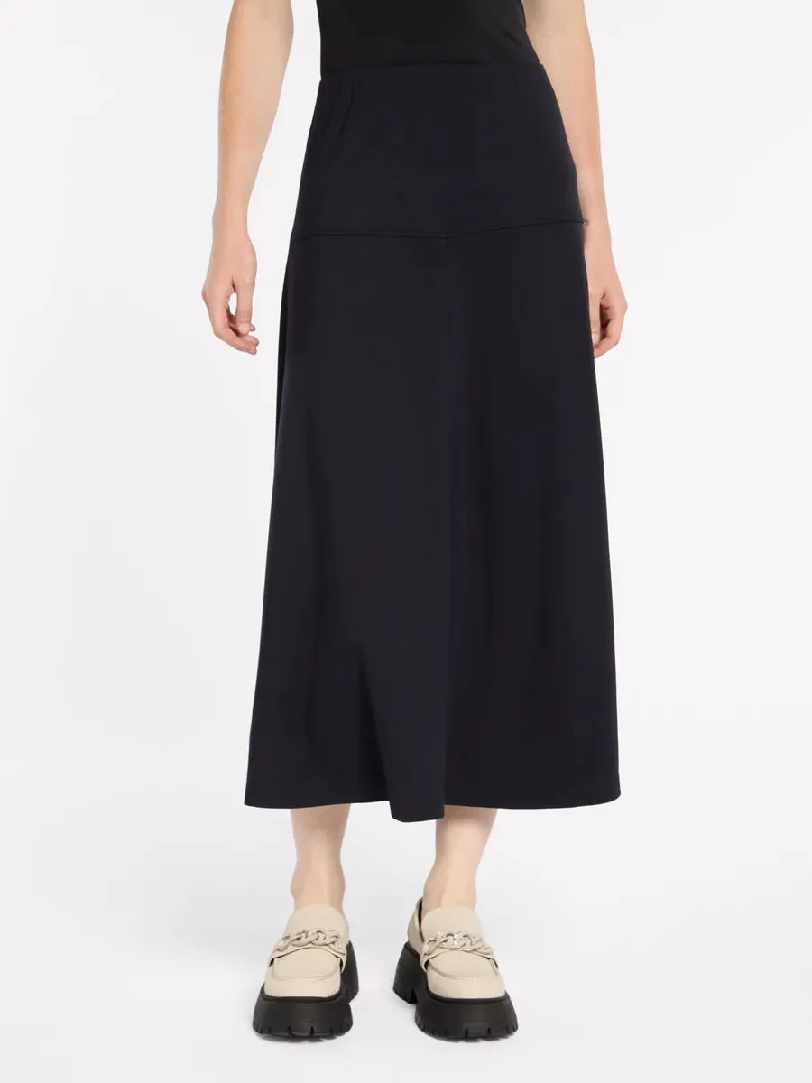MARCO POLO - Black Fit and Flare Ponte Skirt - YTMP5043