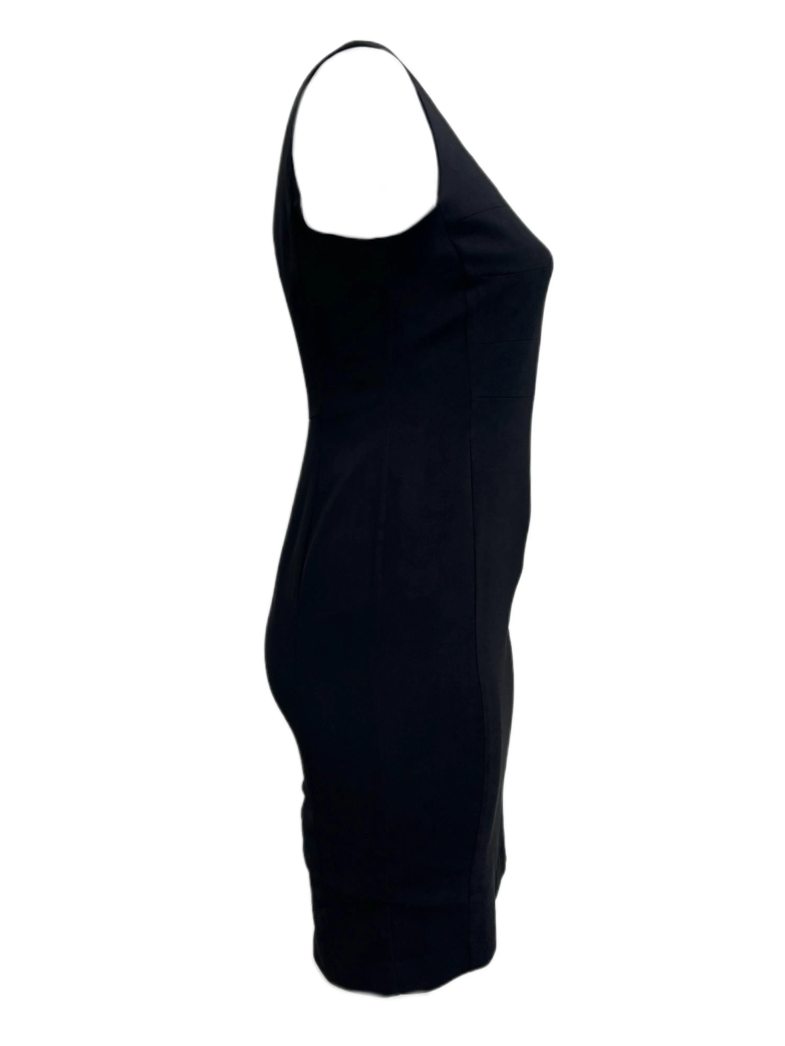 Marina Rinaldi Women's Black Dora Sleeveless Sheath Dress Size 8W/17