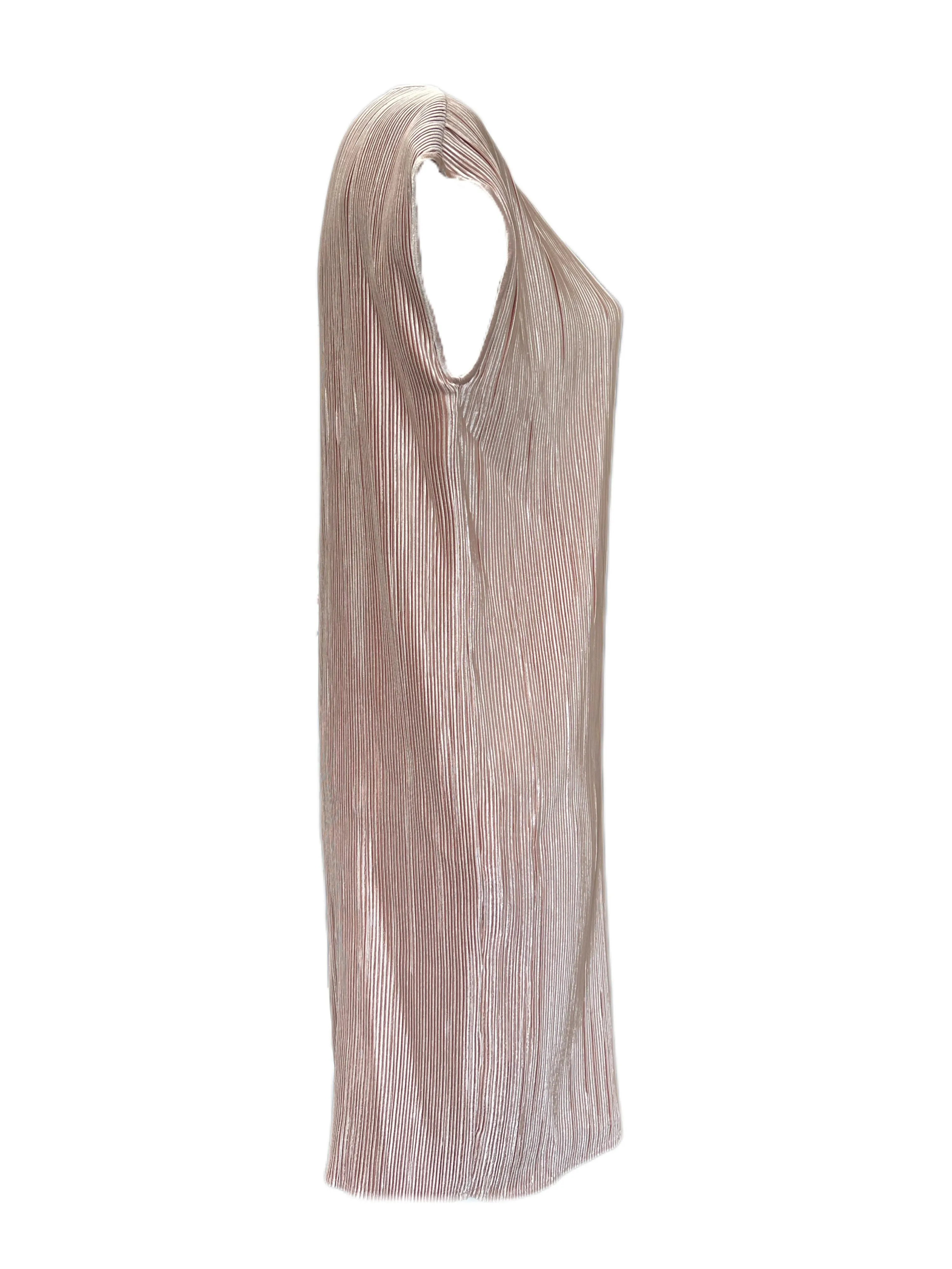 Marina Rinaldi Women's Powder Dollaro Sleeveless Sheath Dress NWT