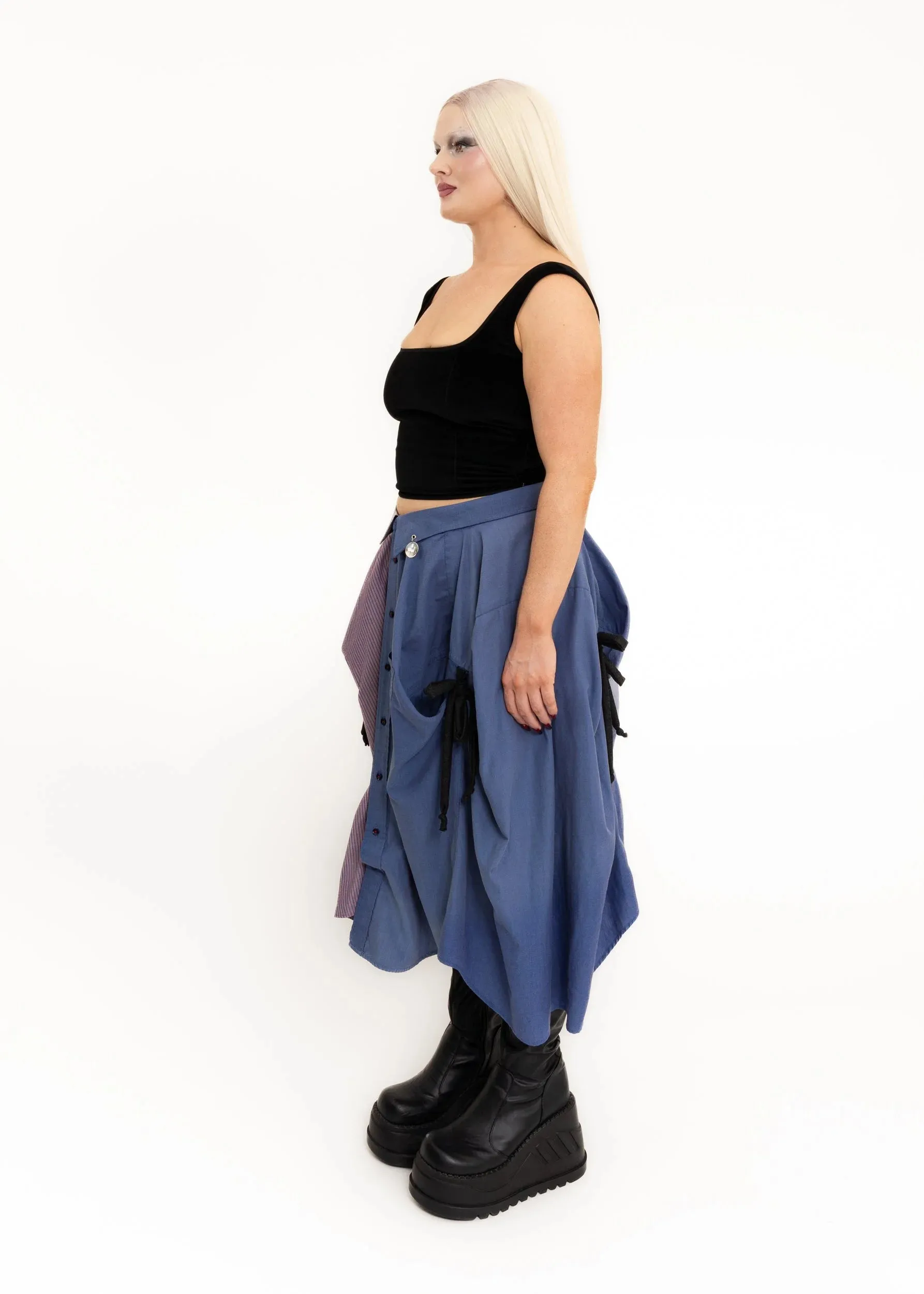 Mash Up Shirt Skirt #2