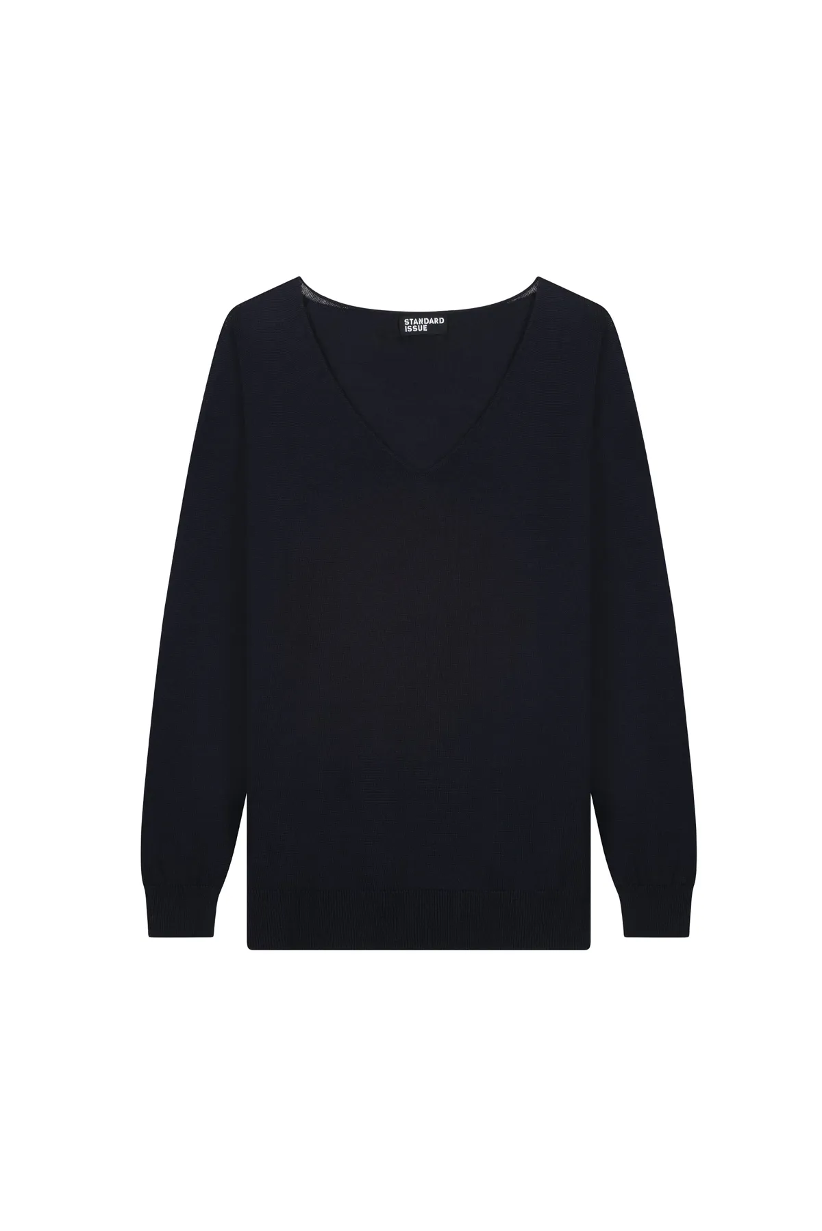 MERINO V NECK SLOUCHY