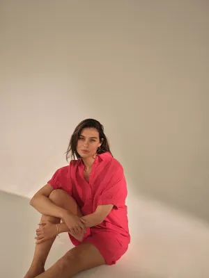 Mos Mosh Aven SS Linen Shirt 144370