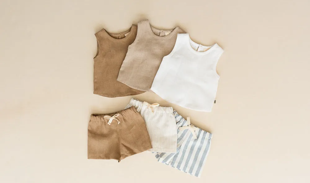 Muslin Shorts - Off White