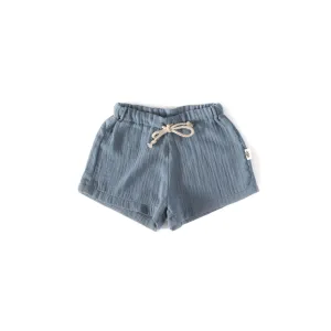 Muslin Shorts - Vista Blue