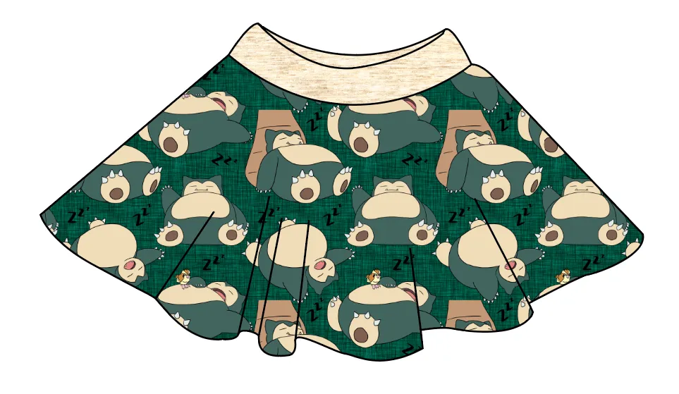 Nap Time Circle Skirt