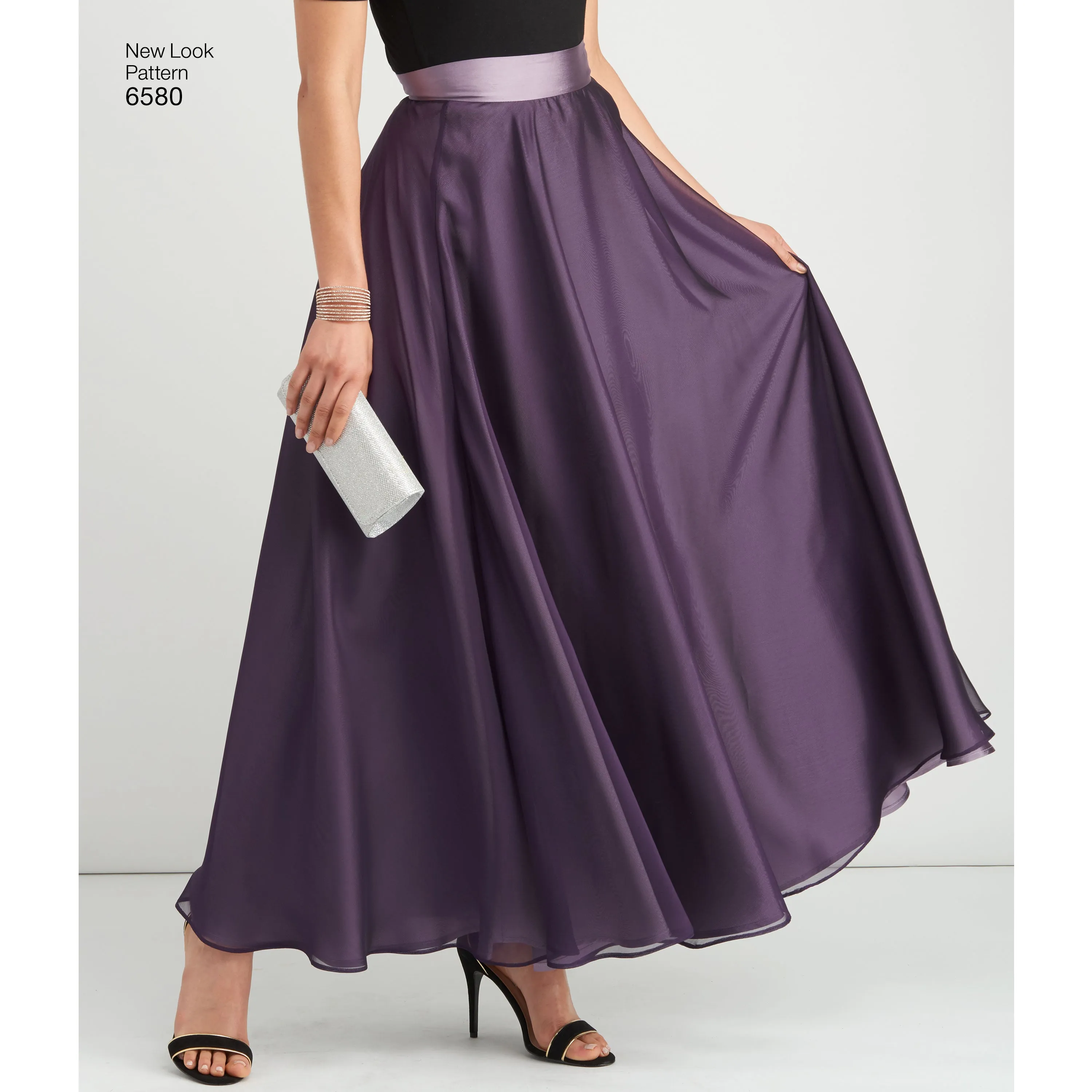 Newlook Pattern 6580 Misses' Circle Skirt