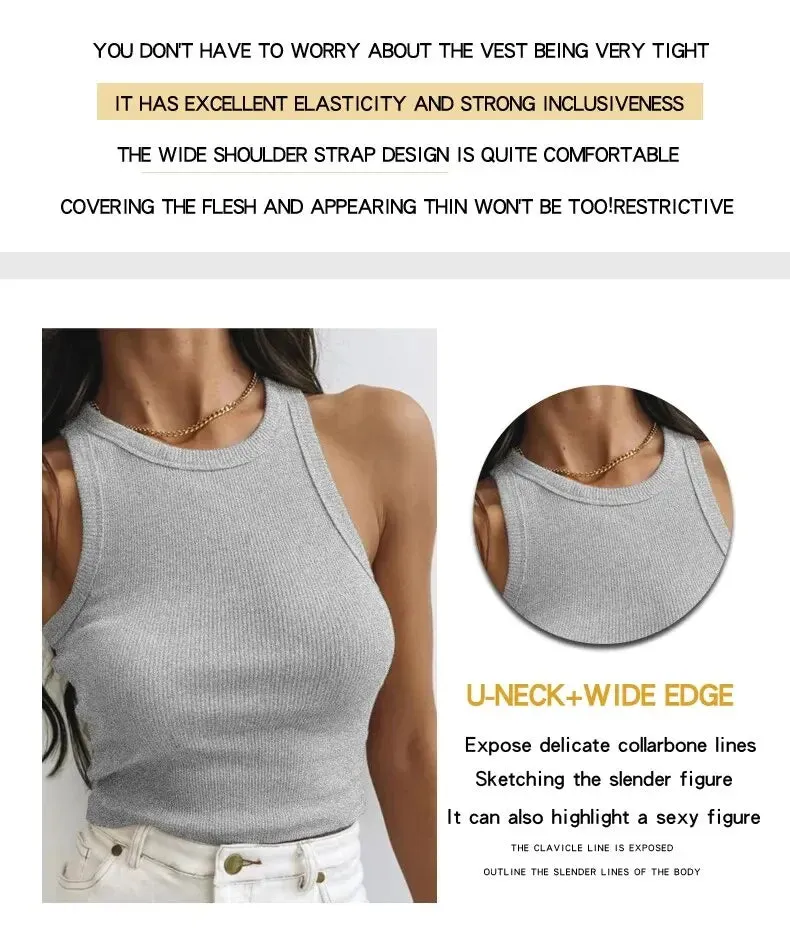 Obsidian Phoenix Off-Shoulder Ribbed Tank Top