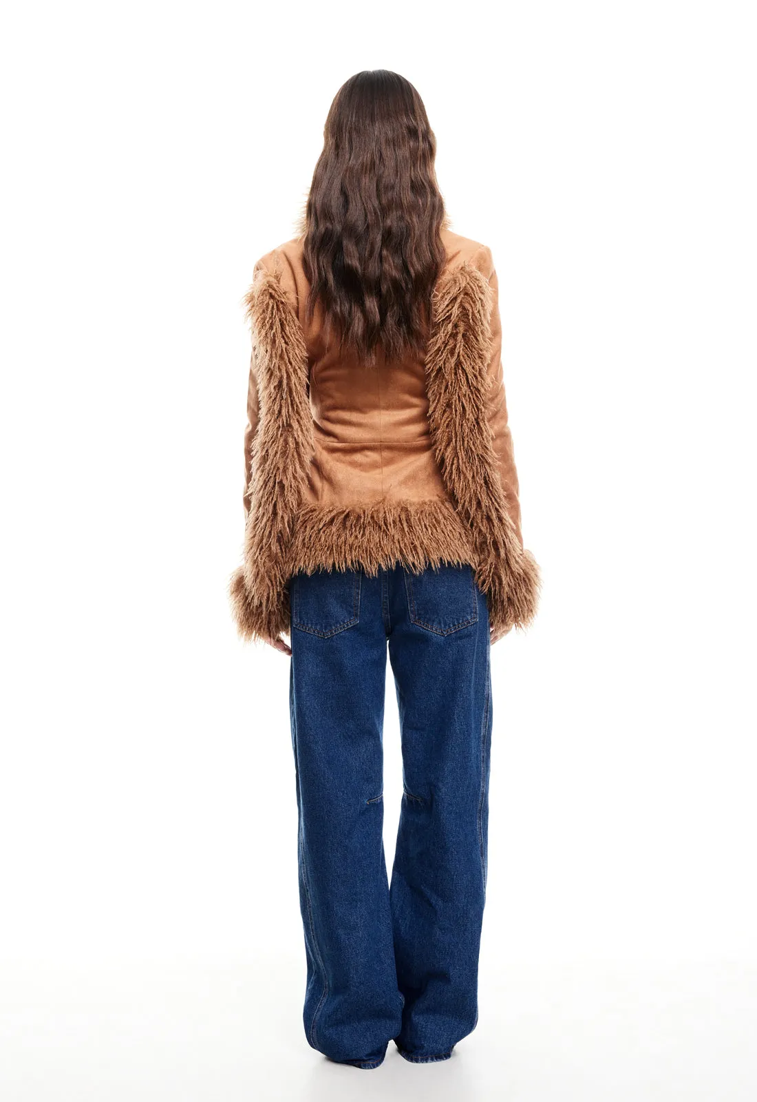 OUI OUI COAT - CAMEL