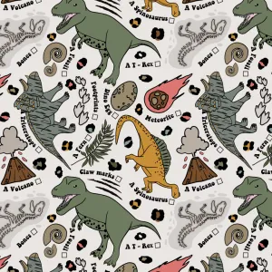 Paleontologist Circle Skirt