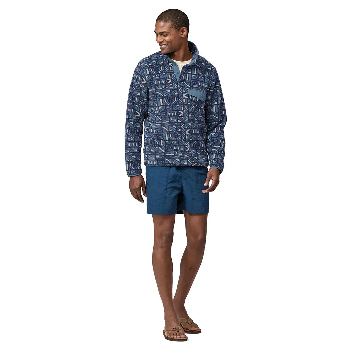 Patagonia Men's Lightweight Synchilla Snap-T Fleece Pullover - NVNY