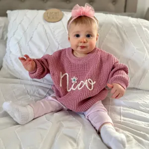 PERSONALIZED SWEATER - ROSE