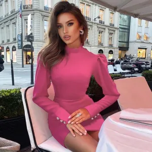Pink Sheath Dress