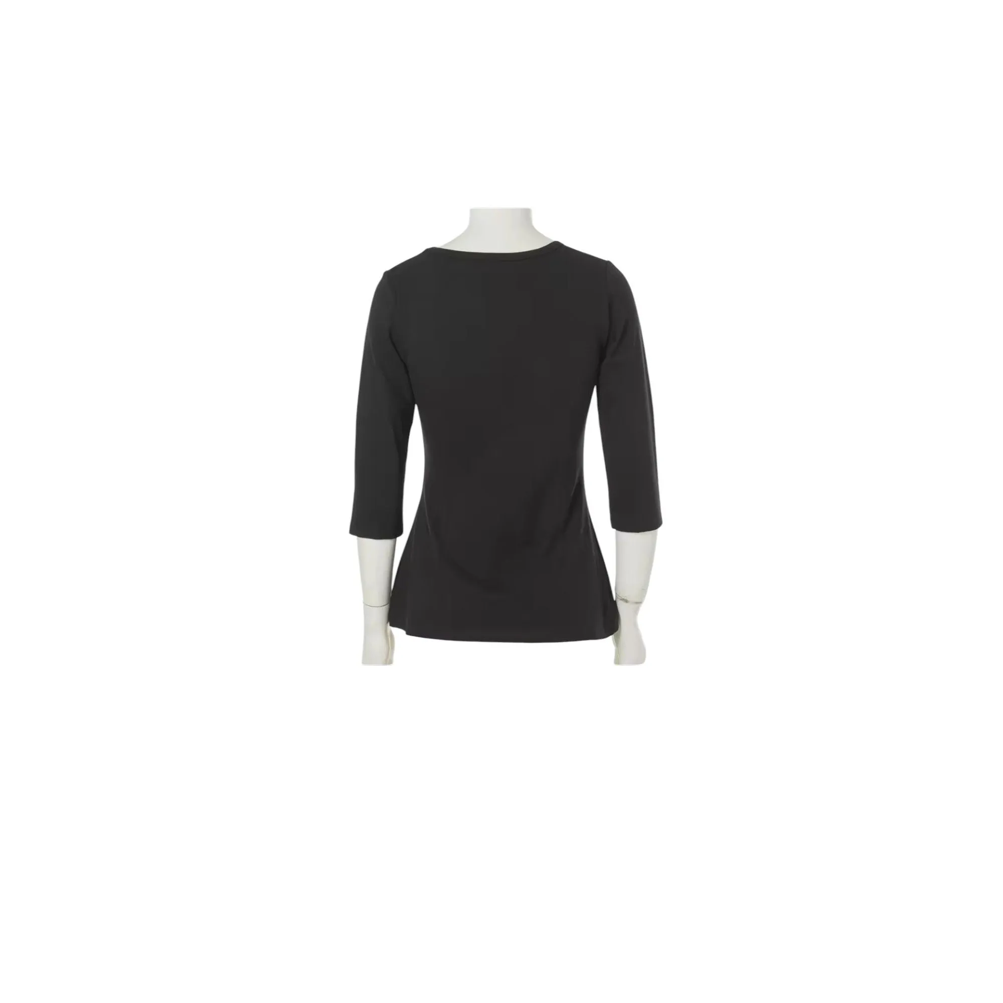 Pinup Pullover Top in Black
