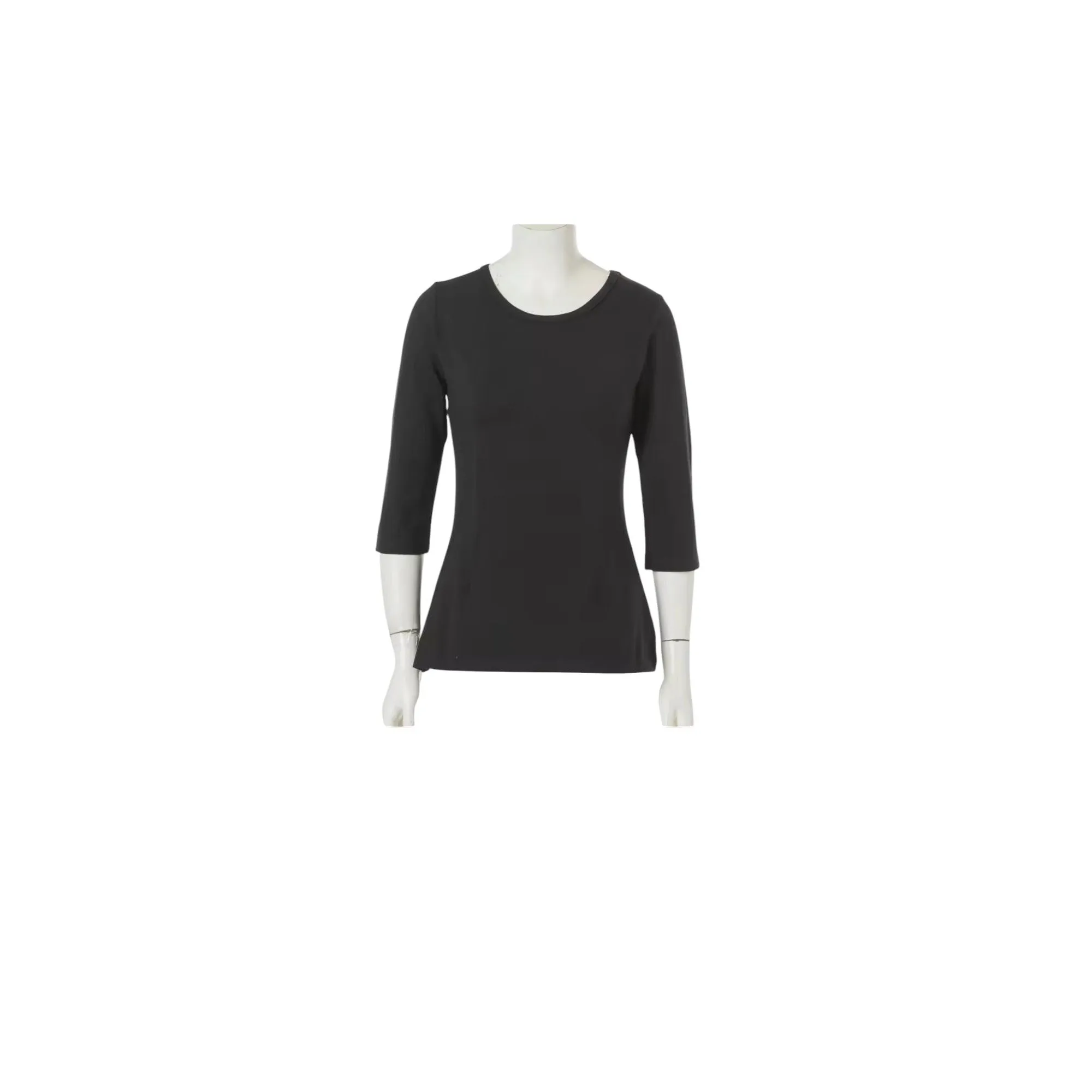 Pinup Pullover Top in Black