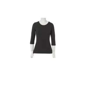Pinup Pullover Top in Black