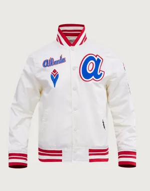 Pro Standard Atlanta Braves Retro Classic Rib Satin Jacket