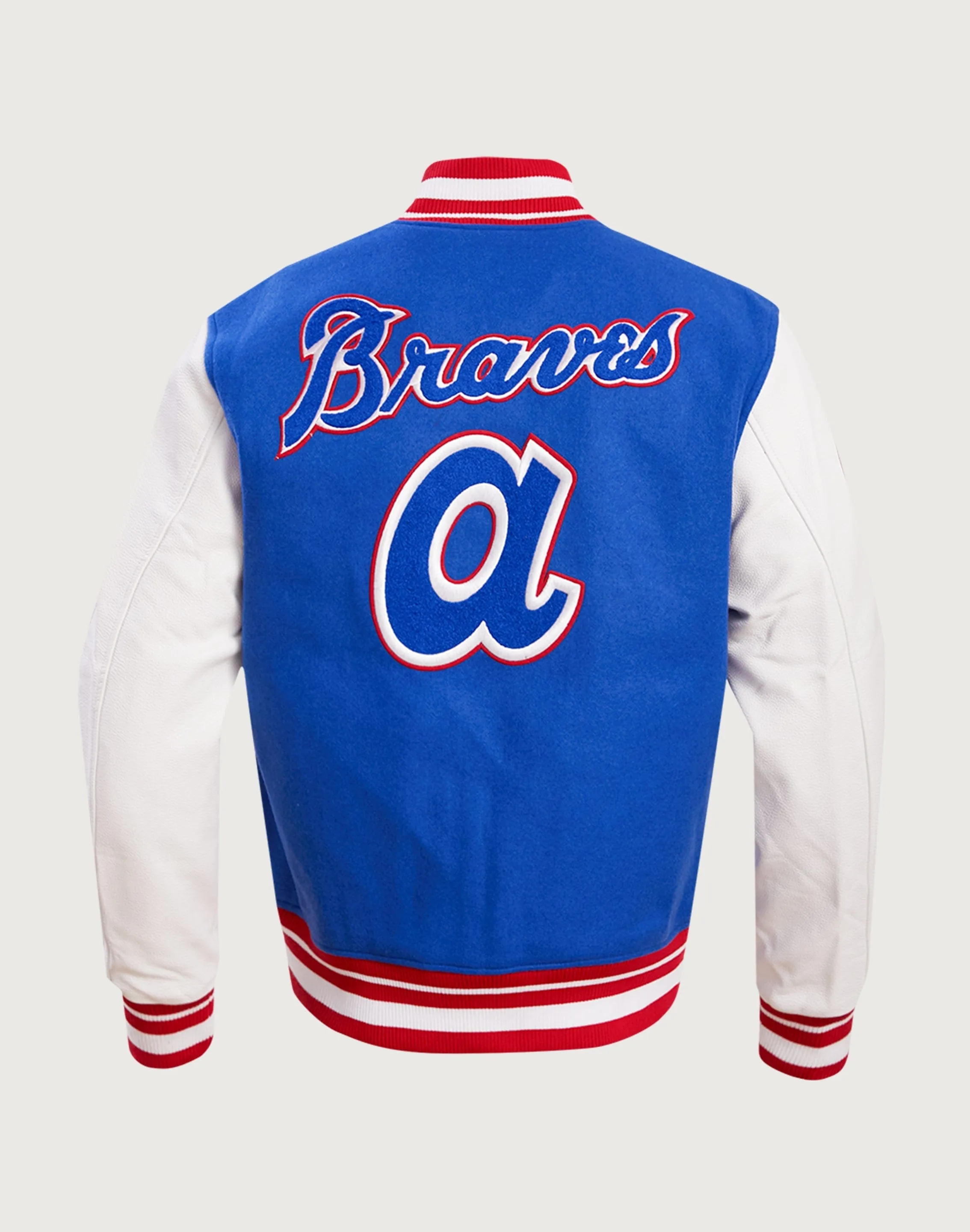 Pro Standard Atlanta Braves Retro Classic Wool Varsity Jacket