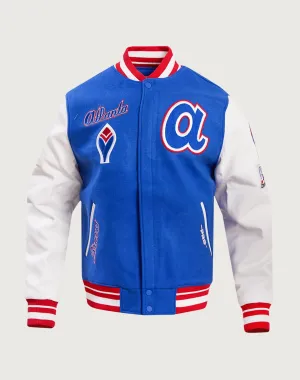 Pro Standard Atlanta Braves Retro Classic Wool Varsity Jacket