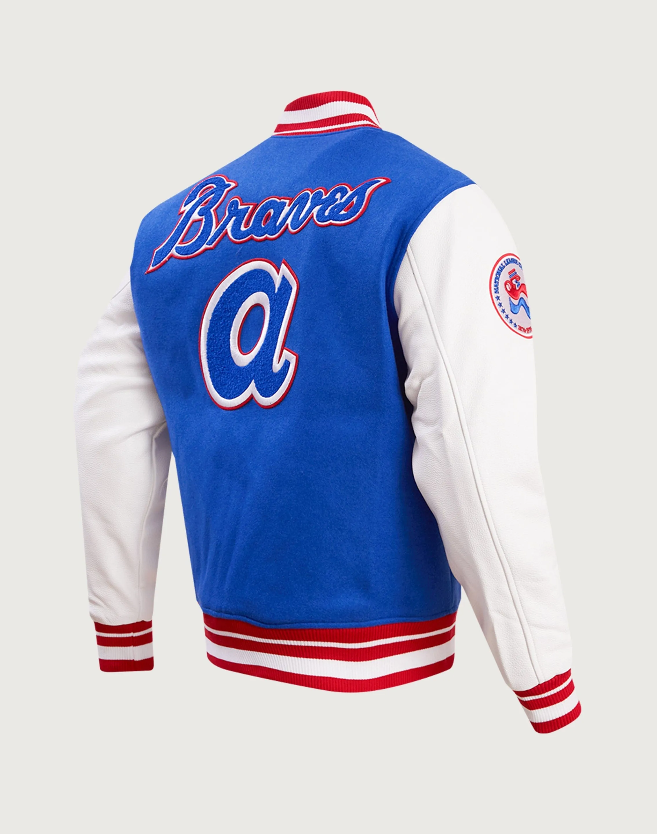 Pro Standard Atlanta Braves Retro Classic Wool Varsity Jacket
