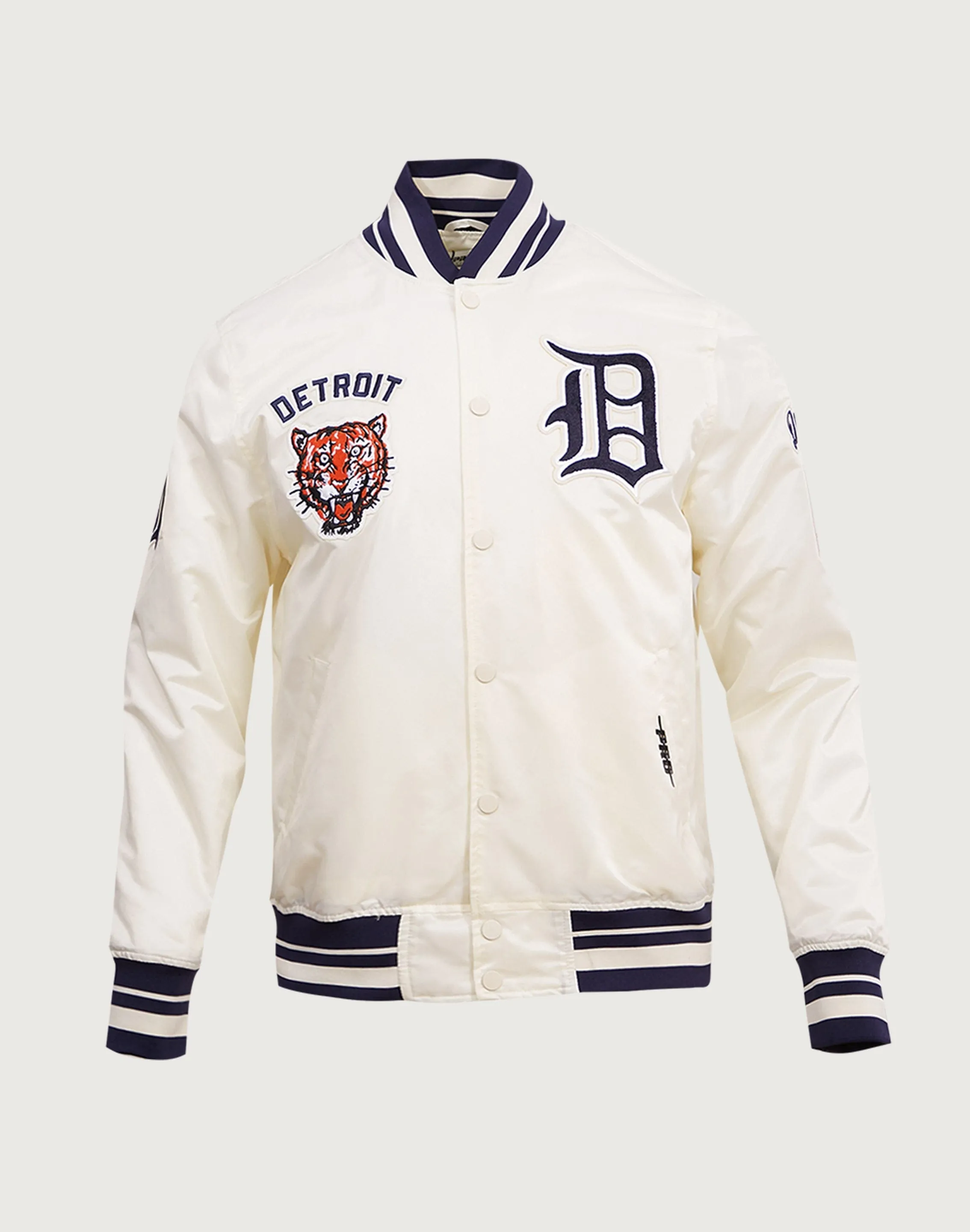 Pro Standard Detroit Tigers Retro Classic Rib Satin Jacket