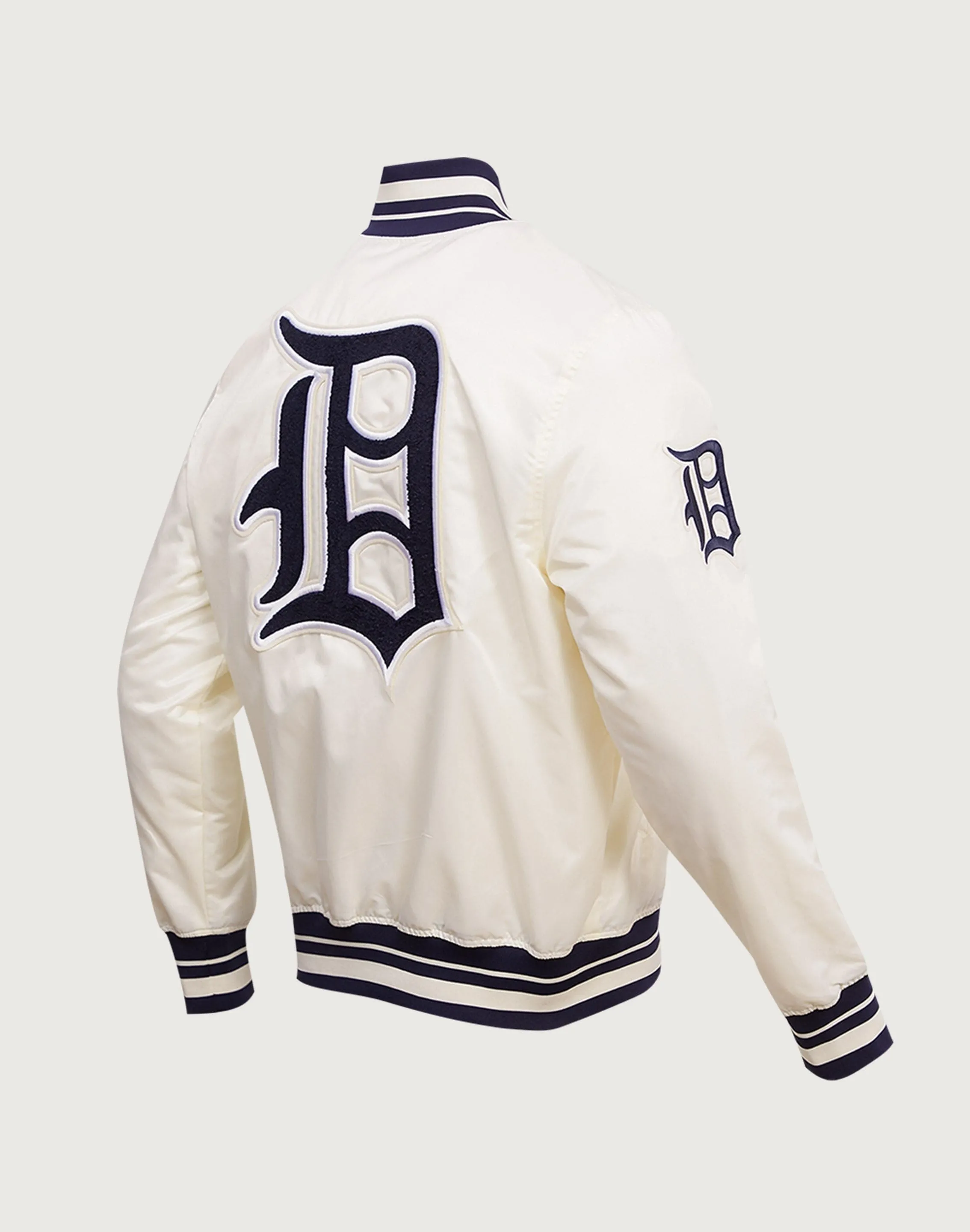 Pro Standard Detroit Tigers Retro Classic Rib Satin Jacket