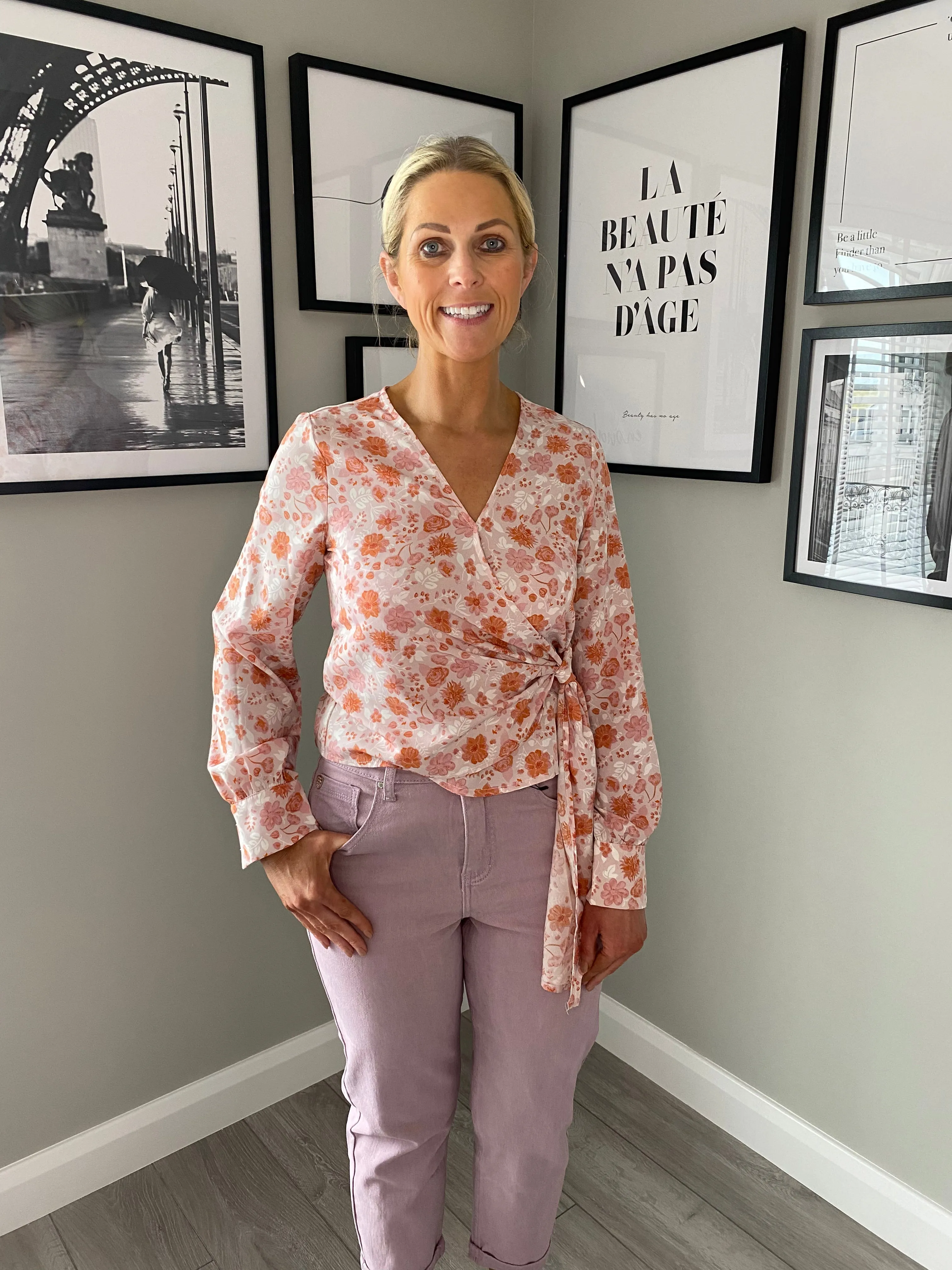 Rant & Rave Melinda Pink Blouse