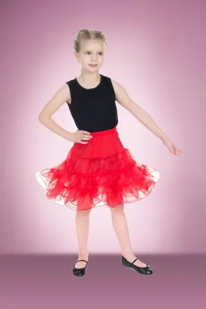 Red Children’s Petticoat