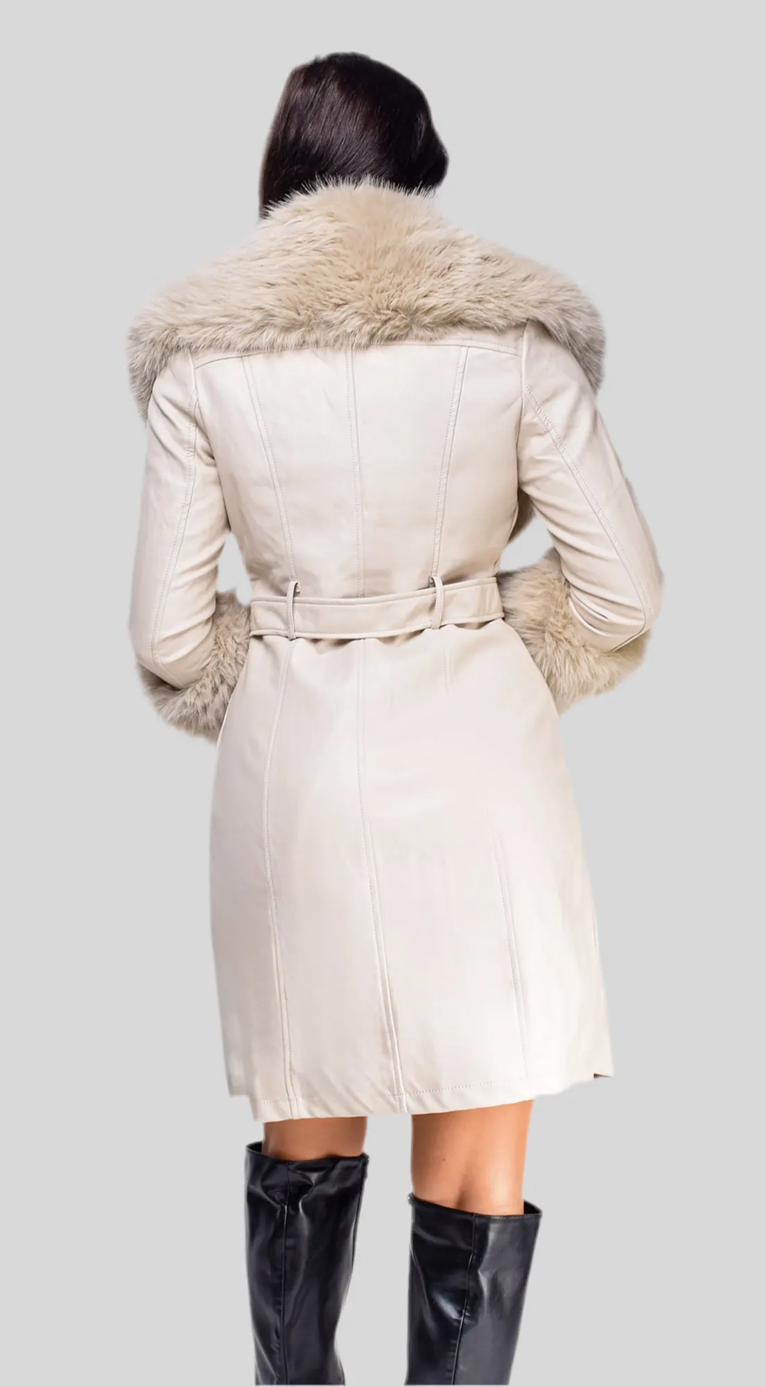 Regal Leather Trench