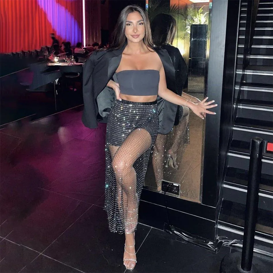 Rhinestone Skirt