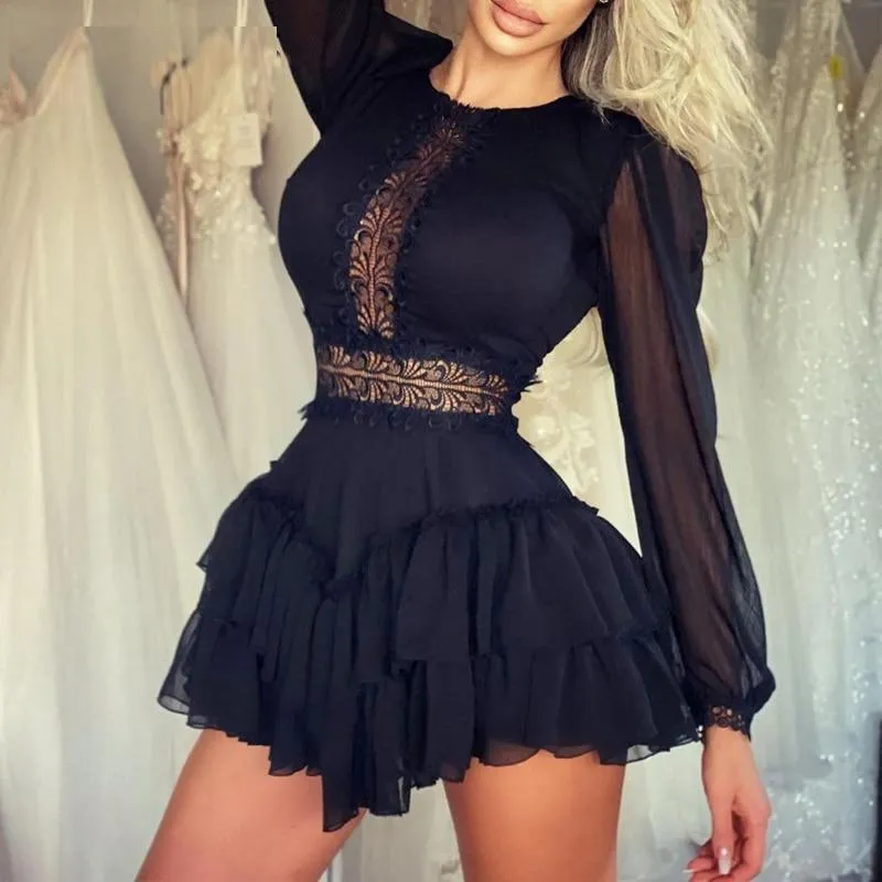 Ruffles Mini Dress