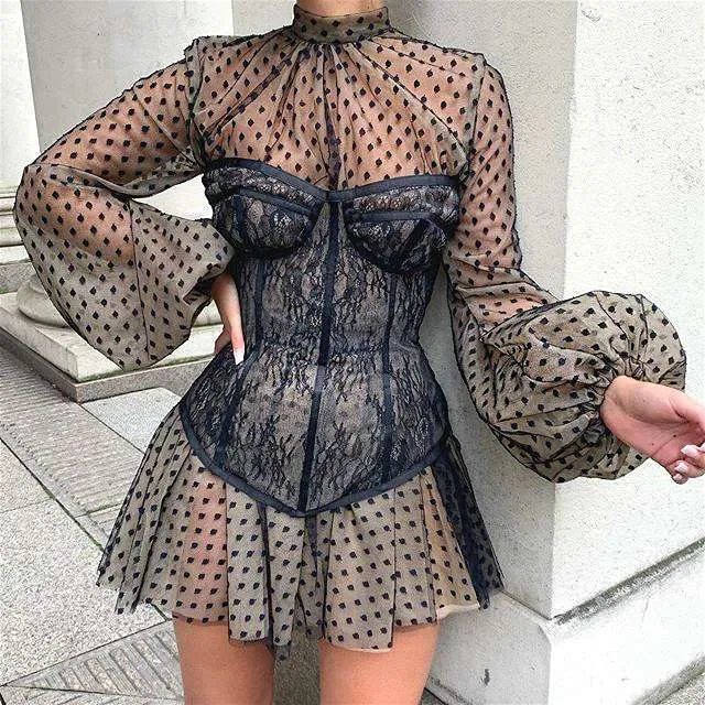 Sexy Corset Dress Clubwear for Girl's Party